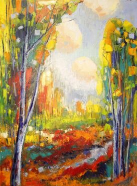Jako kdysi,Olej na plátně 75x100cm,Signováno,30.000Kč-Prodáno