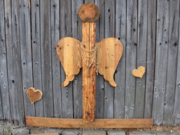 anděl střežící stodolu