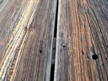 struktura starého dřeva dodává mým výrobkům patinu doby